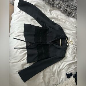 Tristan and Iseut Blazer with lace